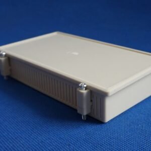 172x94x30mm Kotak Plastik HMI Display Control Panel Mount PLC Electronics Project Junction Box Case ABS Mounting Ear Enclosure